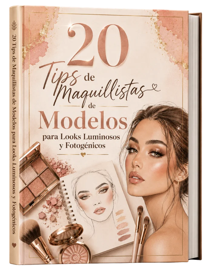 Mockup del Bono 4: 20 Tips de Maquillistas de Modelos